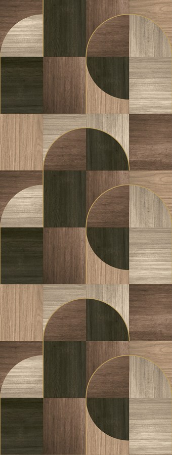 Grafická vliesová obrazová tapeta na zeď, Smeđa, FW4012-1, Feature Walls, Decoprint