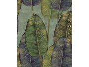 Strukturovaná vliesová tapeta, barevné listy TA25083 Tahiti, Decoprint Decoprint