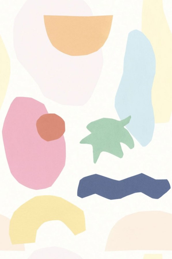 Dětská obrazová vliesová tapeta na zeď, 399124, Shapes, 186 x 280 cm, Mini Me, Eijffinger Dětská obrazová vliesová tapeta na zeď, 399124, Shapes, 186 x 280 cm, Mini Me, Eijffinger