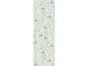 Dětská obrazová vliesová tapeta na zeď, Panda, 399120, 93 x 280 cm, Mini Me, Eijffinger