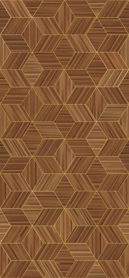 Geometrická obrazová vliesová tapeta na zeď, imitace obložení, 340181, Gilded, Eijffinger Geometrická obrazová vliesová tapeta na zeď, imitace obložení, 340181, Gilded, Eijffinger