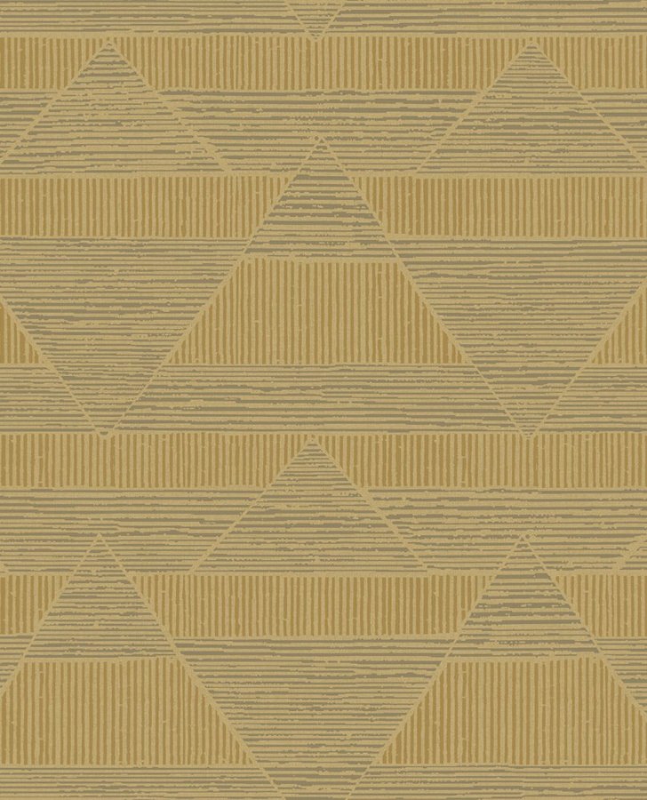 Geometrická okrová vliesová tapeta na zeď 312412, Artifact, Eijffinger Geometrická okrová vliesová tapeta na zeď 312412, Artifact, Eijffinger