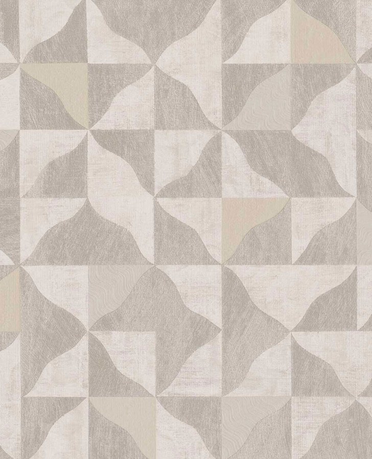 Geometrická vliesová tapeta na zeď, hnědo-Bež, 340322, Sensory Eijffinger Geometrická vliesová tapeta na zeď, hnědo-Bež, 340322, Sensory Eijffinger