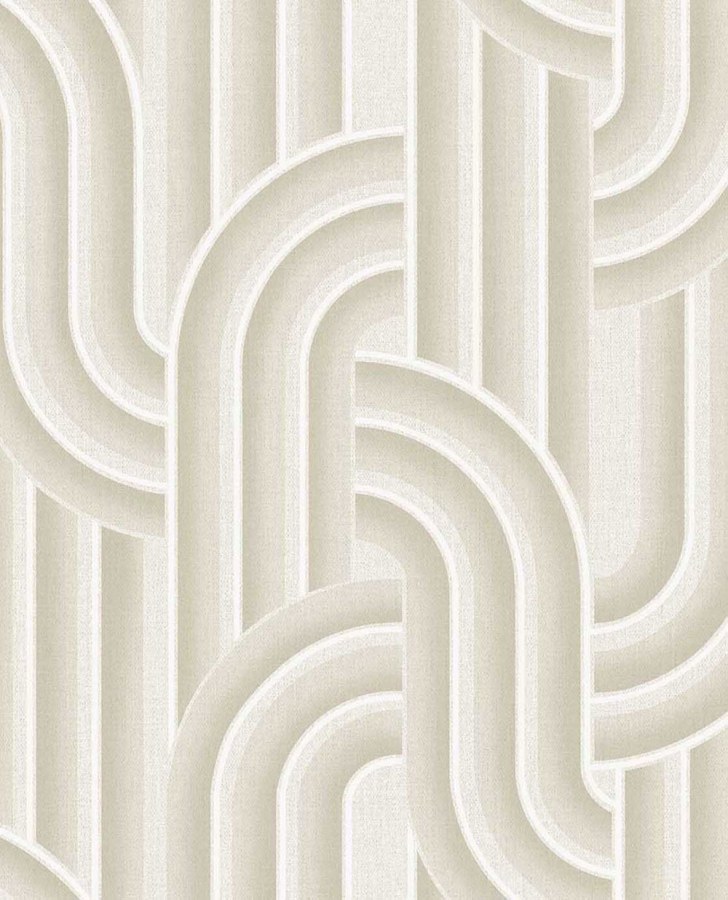 Geometrická vliesová tapeta na zeď, Siva-Bež, retro, 340560, Groovy, Eijffinger Geometrická vliesová tapeta na zeď, Siva-Bež, retro, 340560, Groovy, Eijffinger