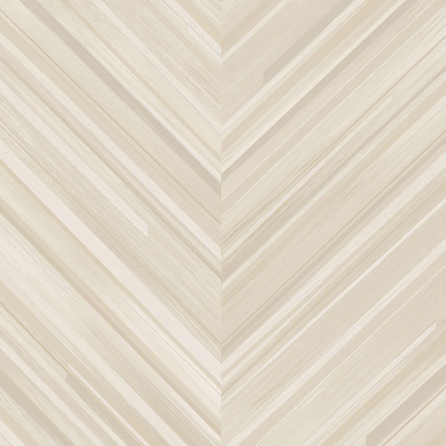 Krem geometrická vliesová tapeta na zeď, rybí kost, 340160, Gilded, Eijffinger