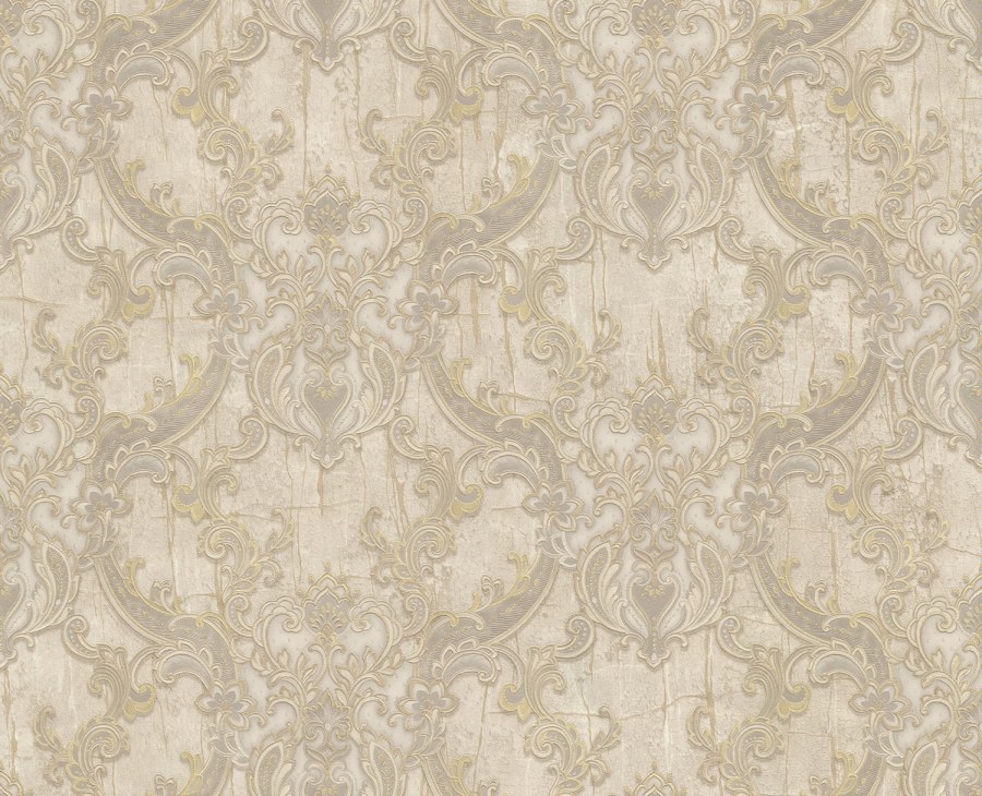 Luksuzne béžovo-zlatá vliesová tapeta, zámecké ornamenty, 86067, Valentin Yudashkin 5, Emiliana Parati Luksuzne béžovo-zlatá vliesová tapeta, zámecké ornamenty, 86067, Valentin Yudashkin 5, Emiliana Parati