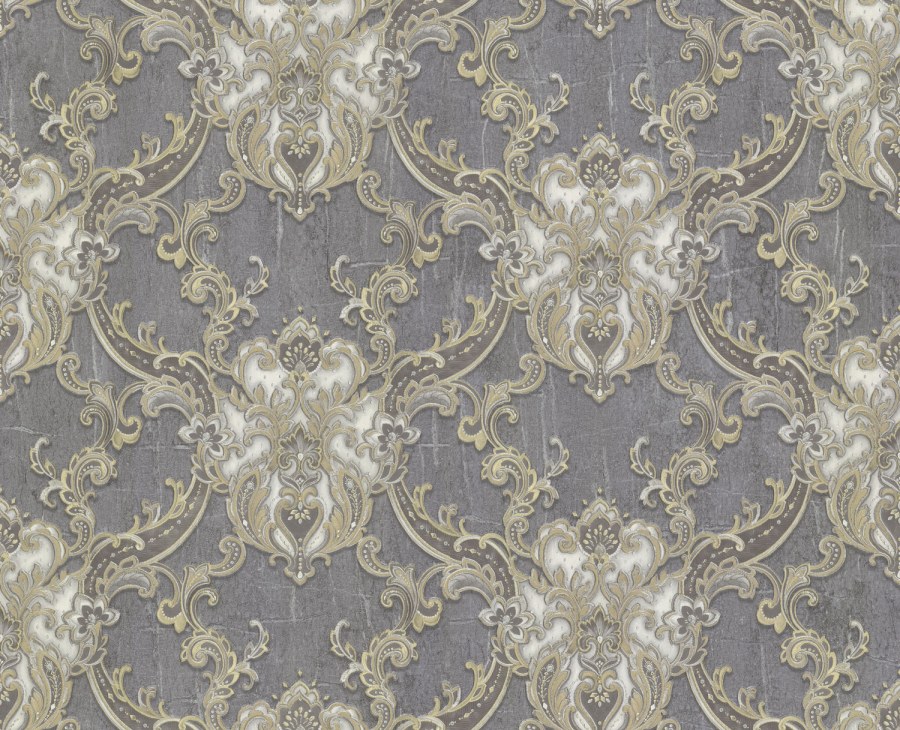 Luksuzne stříbrno-zlatá vliesová tapeta, zámecké ornamenty, 86068, Valentin Yudashkin 5, Emiliana Parati Luksuzne stříbrno-zlatá vliesová tapeta, zámecké ornamenty, 86068, Valentin Yudashkin 5, Emiliana Parati