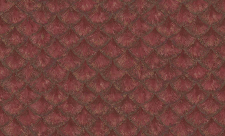 Luksuzne vínovo-zlatá vliesová tapeta s geometrickým vzorem, 86094, Valentin Yudashkin 5, Emiliana Parati