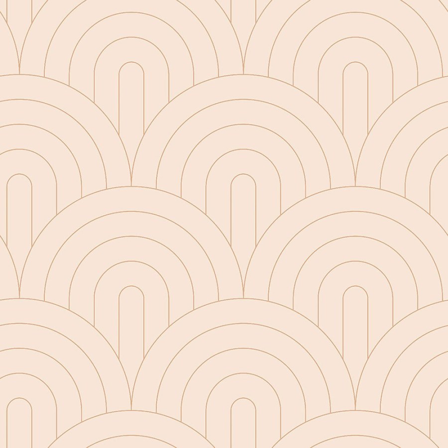Bež vliesová tapeta, geometrický obloukový vzor 139216, Art Deco, Esta Bež vliesová tapeta, geometrický obloukový vzor 139216, Art Deco, Esta