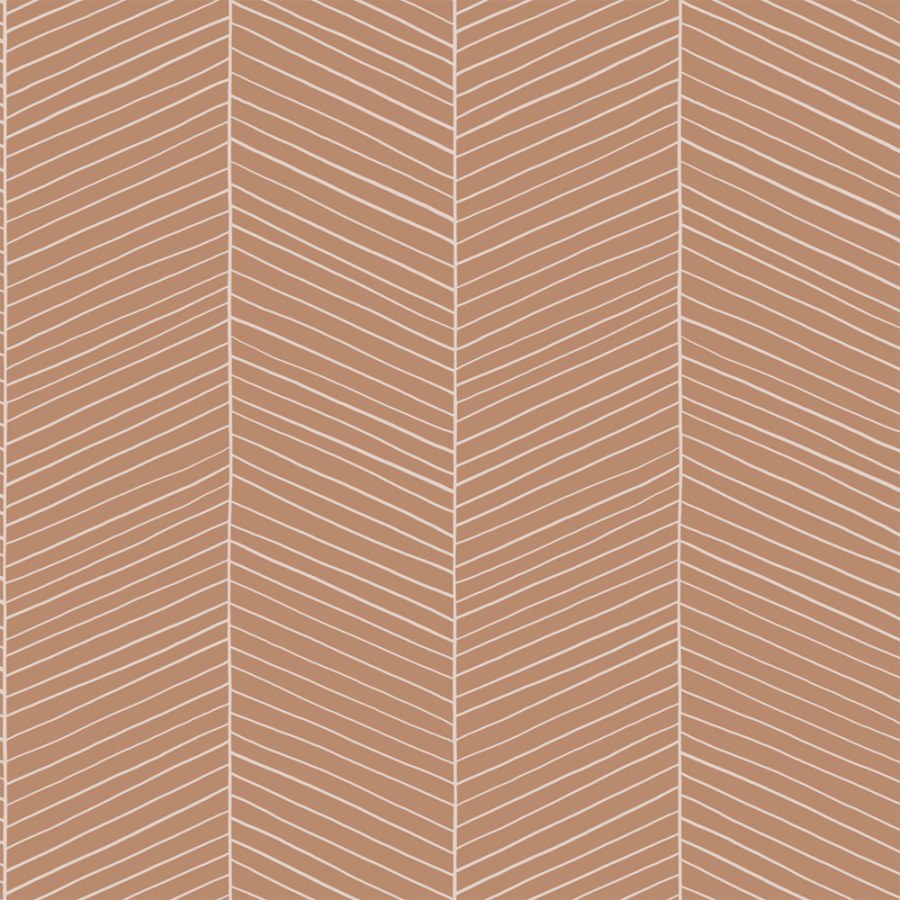 Geometrická vliesová tapeta na zeď, Smeđa, 139357, Bloom, Esta Home