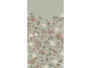 Flisová fototapeta na zeď, růže, 159213, Vintage Flowers, Esta Home