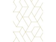 Flisová geometrická obrazová tapeta 158962, 2 x 2,79 m, Art Deco, Esta