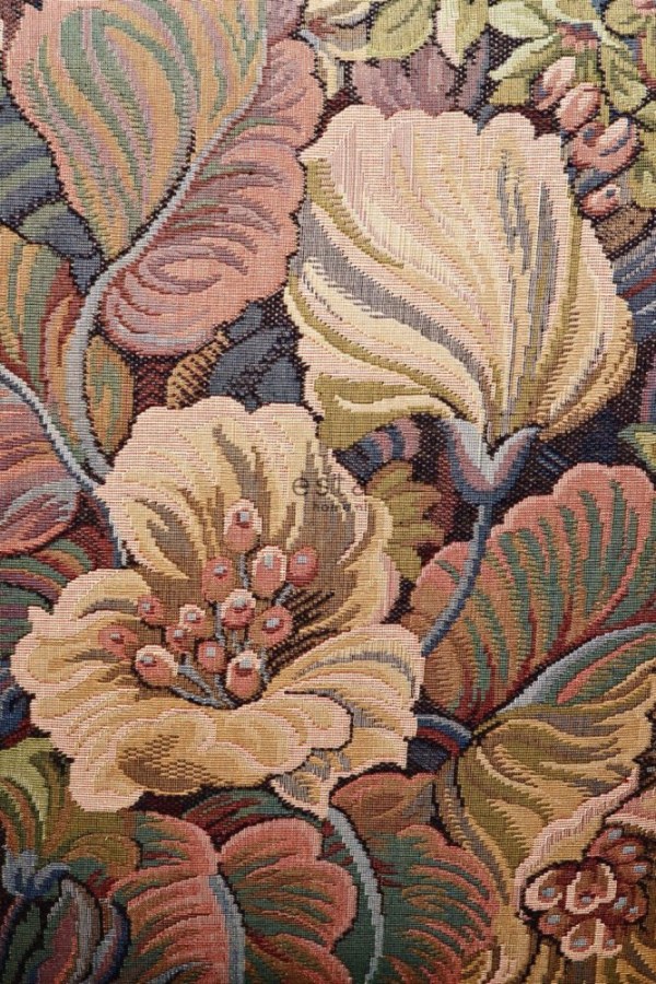 Flisová obrazová tapeta na zeď, imitace květinové tapiserie 158889, 186 x 279 cm, Blush, Esta Home