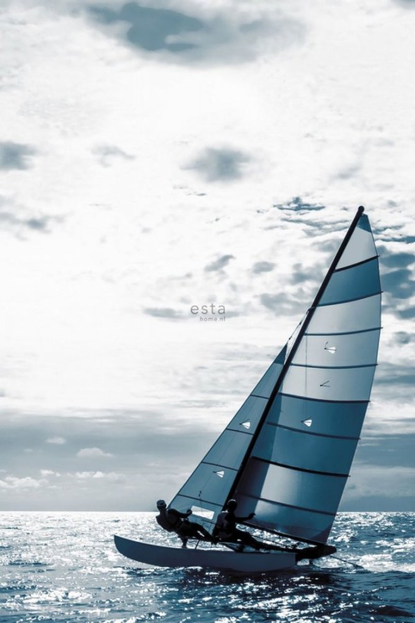 Flisová obrazová tapeta Plachetnice 158846, 186 x 279 cm, Regatta Crew, Esta Home