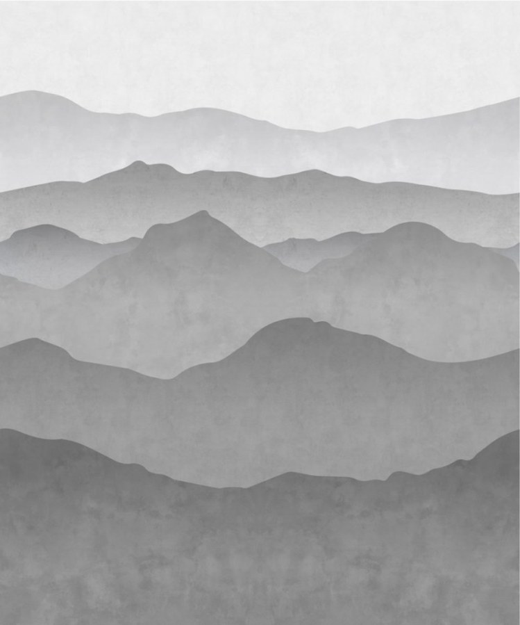 Flisová obrazová tapeta, ČernoBijela horská krajina 158939, 250x300cm, Black & White, Esta Flisová obrazová tapeta, ČernoBijela horská krajina 158939, 250x300cm, Black & White, Esta