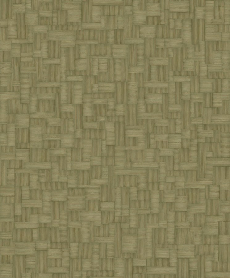 Geometrická vliesová tapeta na zeď, žluto-zelená, A85202, Structured Walls, Grandeco - Grandeco