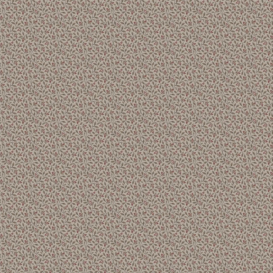 Vliesová tapeta na zeď, šedá, vínová, listy, 8183, Charm, Borastapeter
