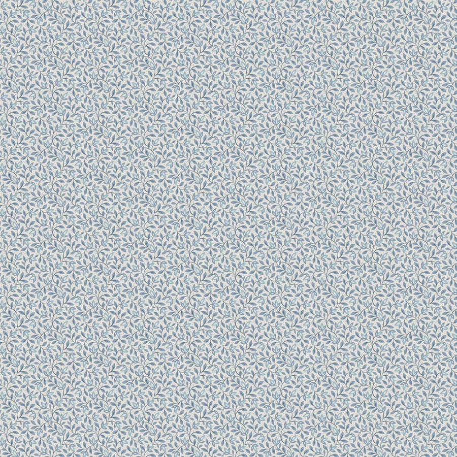 Vliesová tapeta na zeď, modrá, bílá, listy, 8180, Charm, Borastapeter