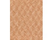 Vliesová tapeta na zeď, oranžová, grafická, SF3228, Surfaces, Grandeco