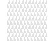 Geometrická vliesová tapeta na zeď, šedá, bílá, 1778, Scandinavian Designers, Borastapeter