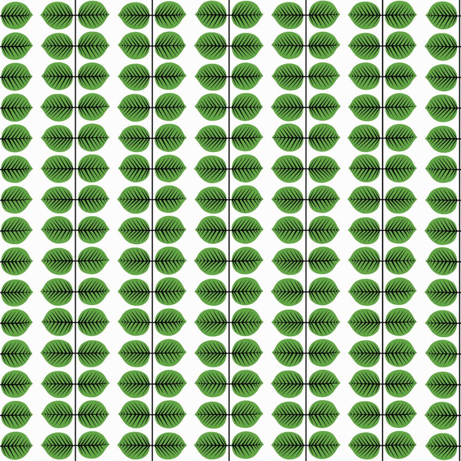 Vliesová tapeta na zeď, zelená, listy, 1750, Scandinavian Designers, Borastapeter Vliesová tapeta na zeď, zelená, listy, 1750, Scandinavian Designers, Borastapeter