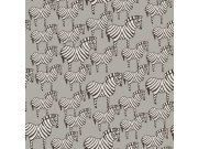 Tapety Yara Borastapeter - Světle šedá vliesová tapeta na zeď, zebry, 1380, Scandinavian Designers, Borastapeter Světle šedá vliesová tapeta na zeď, zebry, 1380, Scandinavian Designers, Borastapeter