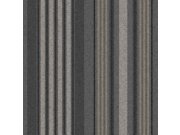 Vliesová tapeta na zeď, antracitová, šedá, imitace pruhované látky, 143384, Heirloom, Superfresco Easy