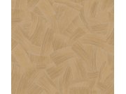 Vliesová tapeta na zeď, žluto-hnědá, stříbrná, Geometrický vzor, RAY305, Ray, Masureel Tapety Yara - Masureel