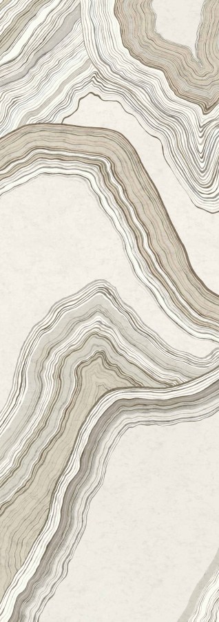 Abstraktní vliesová obrazová tapeta na zeď, šedá, hnědá, Pruhy, DGERO1022-300, Erosion, Masureel Abstraktní vliesová obrazová tapeta na zeď, šedá, hnědá, Pruhy, DGERO1022-300, Erosion, Masureel