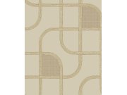 Tapety Yara Eijffinger - Geometrická vliesová tapeta na zeď, oranžovo-růžová, pruhy, 363263, Calm Crafted, Eijffinger Geometrická vliesová tapeta na zeď, oranžovo-růžová, pruhy, 363263, Calm Crafted, Eijffinger