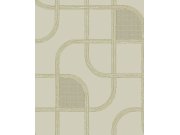 Tapety Yara Eijffinger - Geometrická vliesová tapeta na zeď, zelená, pruhy, 363262, Calm Crafted, Eijffinger Geometrická vliesová tapeta na zeď, zelená, pruhy, 363262, Calm Crafted, Eijffinger