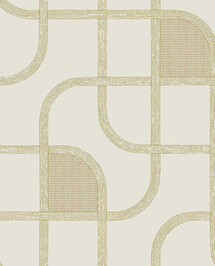 Tapety Yara - Eijffinger - Geometrická vliesová tapeta na zeď, krémová, pruhy, 363260, Calm Crafted, Eijffinger Geometrická vliesová tapeta na zeď, krémová, pruhy, 363260, Calm Crafted, Eijffinger - Eijffinger
