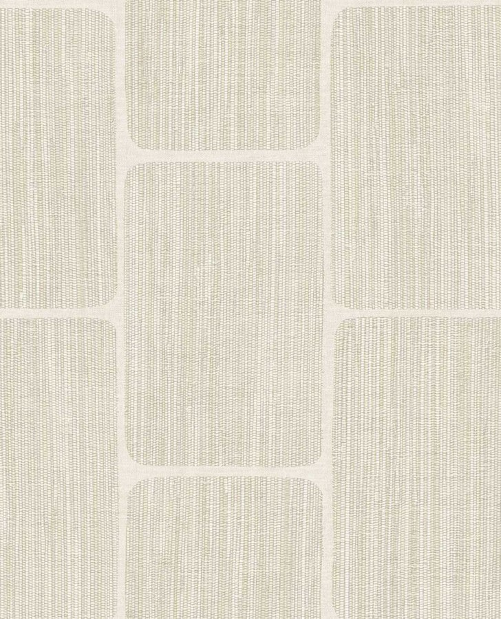 Tapety Yara - Eijffinger - Geometrická vliesová tapeta na zeď, krémová, 363254, Calm Crafted, Eijffinger Geometrická vliesová tapeta na zeď, krémová, 363254, Calm Crafted, Eijffinger - Eijffinger