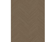 Tapety Yara Eijffinger - Geometrická vliesová tapeta na zeď, šedo-hnědá, imitace rohože, 363240, Calm Crafted, Eijffinger Geometrická vliesová tapeta na zeď, šedo-hnědá, imitace rohože, 363240, Calm Crafted, Eijffinger