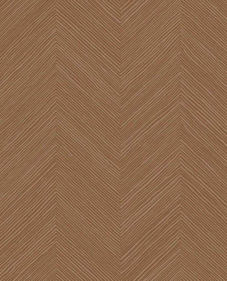 Tapety Yara - Eijffinger - Geometrická vliesová tapeta na zeď, hnědo-červená, imitace rohože, 363239, Calm Crafted, Eijffinger Geometrická vliesová tapeta na zeď, hnědo-červená, imitace rohože, 363239, Calm Crafted, Eijffinger - Eijffinger