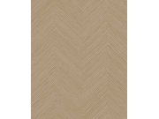 Tapety Yara Eijffinger - Geometrická vliesová tapeta na zeď, růžovo-hnědá, imitace rohože, 363238, Calm Crafted, Eijffinger Geometrická vliesová tapeta na zeď, růžovo-hnědá, imitace rohože, 363238, Calm Crafted, Eijffinger