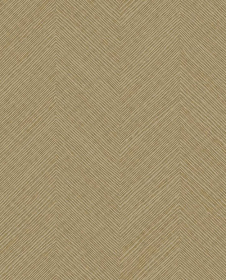 Tapety Yara - Eijffinger - Geometrická vliesová tapeta na zeď, hnědo-žlutá, imitace rohože, 363237, Calm Crafted, Eijffinger Geometrická vliesová tapeta na zeď, hnědo-žlutá, imitace rohože, 363237, Calm Crafted, Eijffinger - Eijffinger