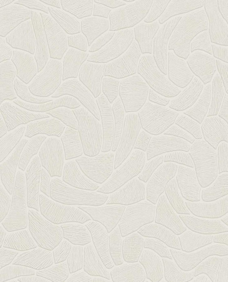 Tapety Yara - Eijffinger - Geometrická vliesová tapeta na zeď, bílá, kámen, 363215, Calm Crafted, Eijffinger Geometrická vliesová tapeta na zeď, bílá, kámen, 363215, Calm Crafted, Eijffinger - Eijffinger