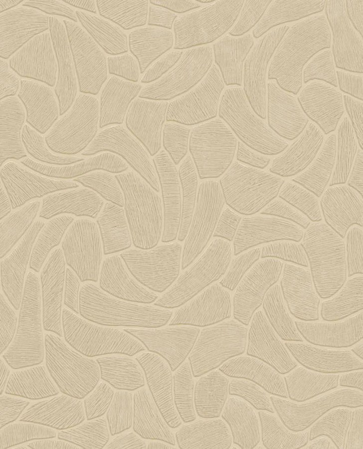 Tapety Yara - Eijffinger - Geometrická vliesová tapeta na zeď, béžová, kámen, 363213, Calm Crafted, Eijffinger Geometrická vliesová tapeta na zeď, béžová, kámen, 363213, Calm Crafted, Eijffinger - Eijffinger