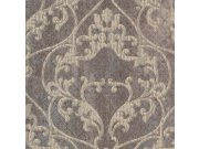 Tapety Yara Limonta - Hnědá vliesová zámecká tapeta, Ornamenty, 28504, Kaleido, Limonta Hnědá vliesová zámecká tapeta, Ornamenty, 28504, Kaleido, Limonta