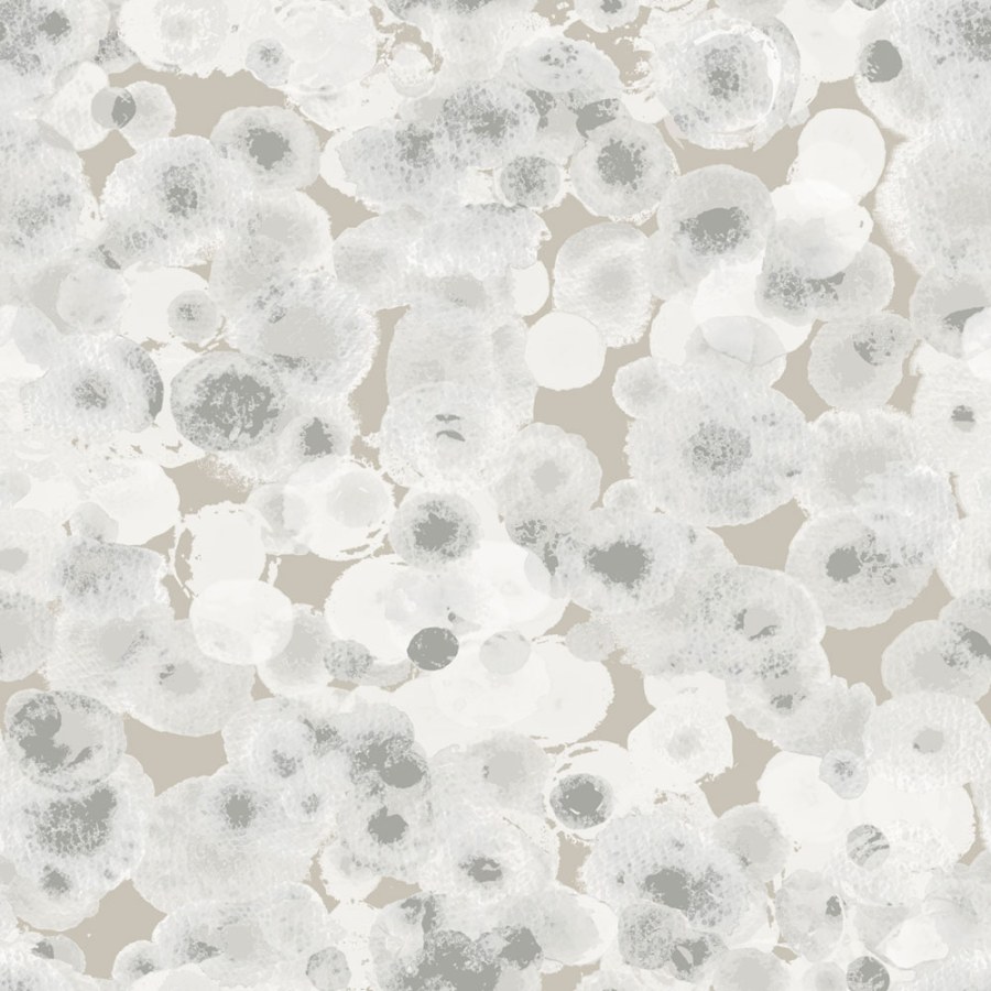 Dětská béžová vliesová tapeta na zeď, bubliny, M1054-4, Mika, ICH Wallcoverings - ICH Wallcoverings