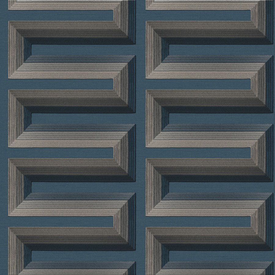 Tmavě modrá 3D vliesová tapeta na zeď, RE521076, Renaissance, Design Id - Design ID