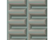 Tyrkysová 3D vliesová tapeta na zeď, RE521075, Renaissance, Design Id