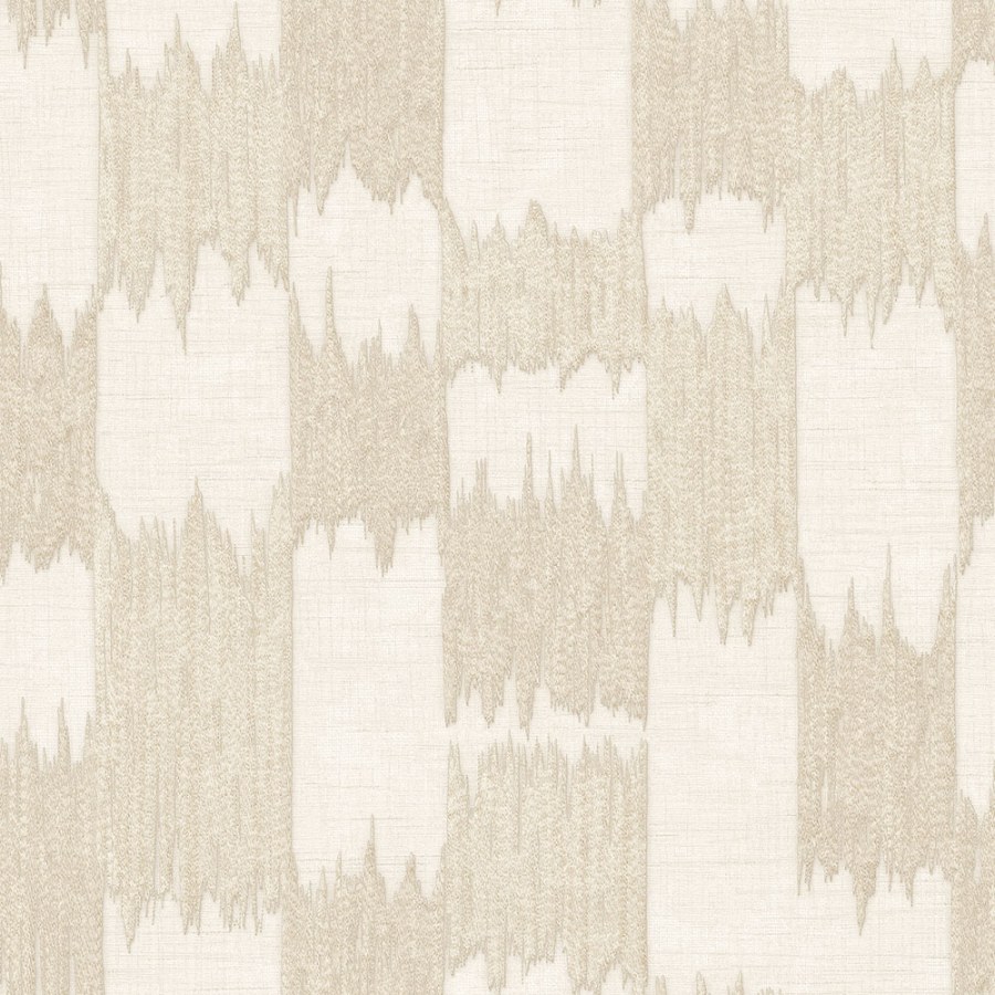 Abstraktní vliesová tapeta na zeď, béžová, krémová, pruhy, RE521032, Renaissance, Design Id - Design ID