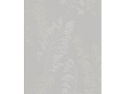 Vliesová tapeta na zeď, šedá, růžovo-stříbrná, Květy, listy, S 82343, Bestseller Basic 1, Marburg Tapety Yara - Marburg