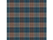 Tapeta Melrose, modro-hnědá, CA10512, Carl Robinson Edition 24 The Highlands