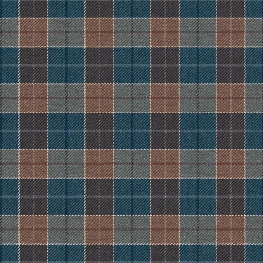 Tapeta Melrose, modro-hnědá, CA10512, Carl Robinson Edition 24 The Highlands - Carl Robinson
