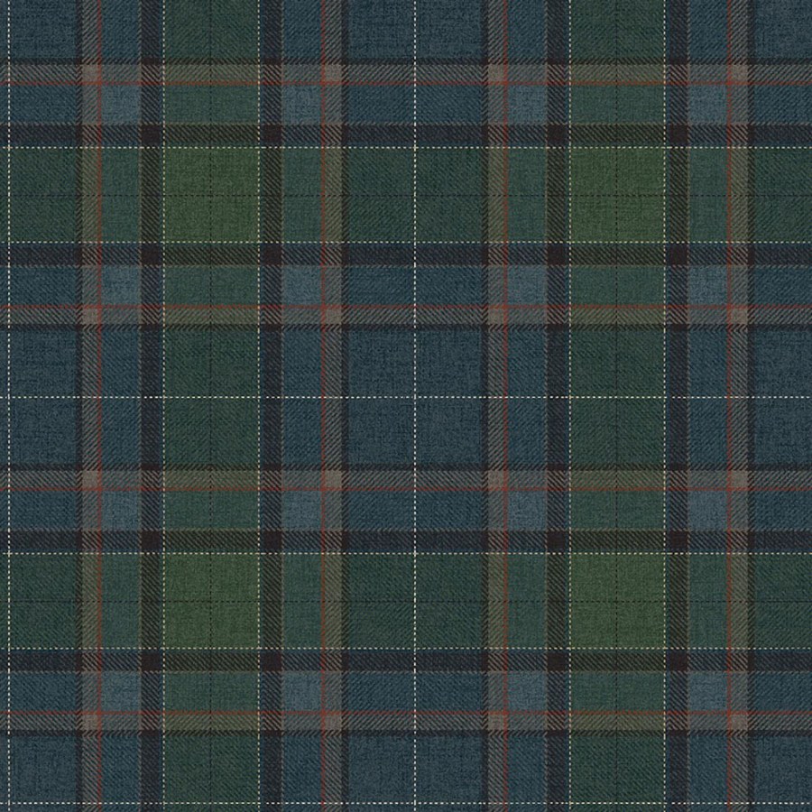 Tapeta Stirling, modrá, zelená, CA10422, Carl Robinson Edition 24 The Highlands