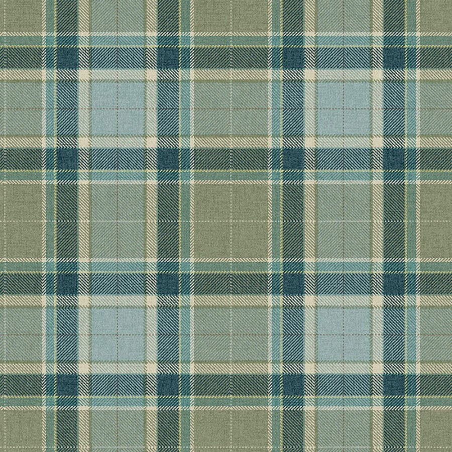 Tapeta Stirling, modrá, zelená, CA10402, Carl Robinson Edition 24 The Highlands - Carl Robinson