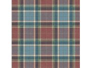 Tapeta Stirling, modrá, červená, CA10401, Carl Robinson Edition 24 The Highlands Tapety Yara - Carl Robinson